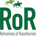 RETRAINING OF RACEHORSES Logo