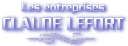 Entreprises Claude Lefort, Les Logo