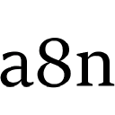 A8N LTD Logo