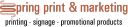 SPRING PRINT & MARKETING PTY LIMITED Logo