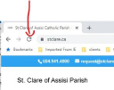 St Clare Of Assissi Parish Logo