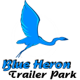 Blue Heron Trailer Park Campground Logo