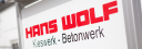 Hans Wolf GmbH & Co. KG Kieswerk - Betonwerk Logo