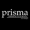 prisma - Zeitblatt für Text & Sprache Logo