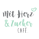 Mit Herz & Zucker | Café Nora Ramm Logo