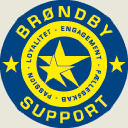 BRØNDBY SUPPORT Logo