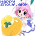 Happy Snowflake Angelika Kroll Logo