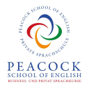 Peacock School Of English Logo