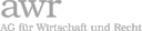 AWR AG für Wirtschaft und Recht Logo