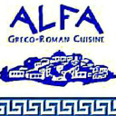 Alfa Greco Roman Cuisine Logo