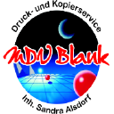 MDV Blank Druck und Kopierservice Logo